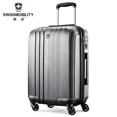 瑞动（SWISSMOBILITY）20寸万向轮行李箱轻旅行箱 深灰色MT-5095-24T00